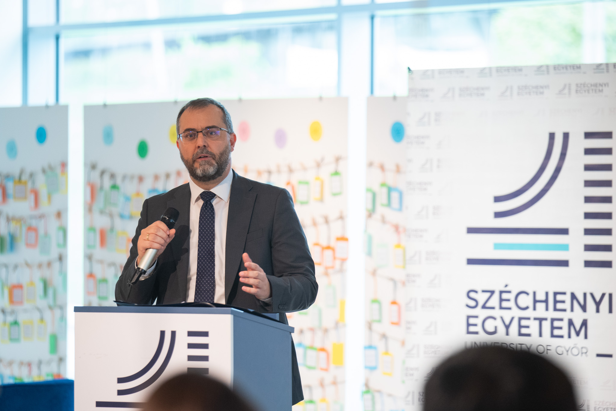 Gergely Granyák, Deputy Head of the China Department at the Ministry of Foreign Affairs and Trade (Photo: Balázs Miklós)